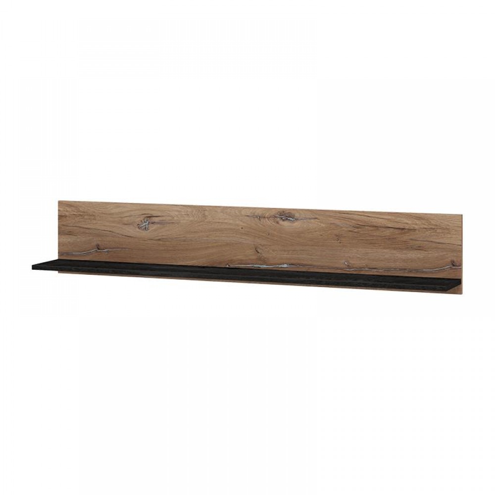 ΡΑΦΙ ΤΟΙΧΟΥ CORVIA ZP FLAGSTAF-CARBON 138x20x24εκ