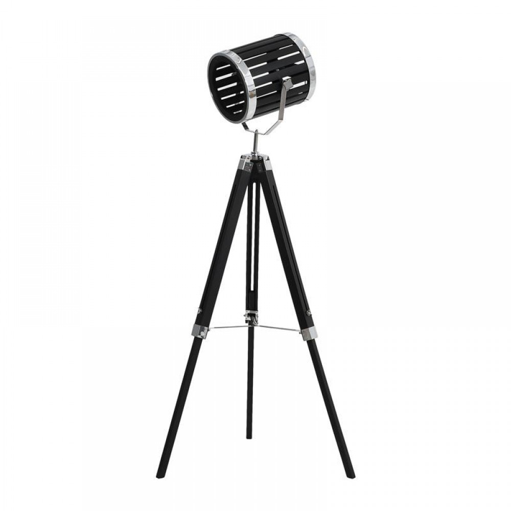 ΦΩΤΙΣΤΙΚΟ ΔΑΠΕΔΟΥ Fylliana FL14002 ΜΑΥΡΟ-ΑΣΗΜΙ ΧΡΩΜΑ Ε27 64x64x155εκ