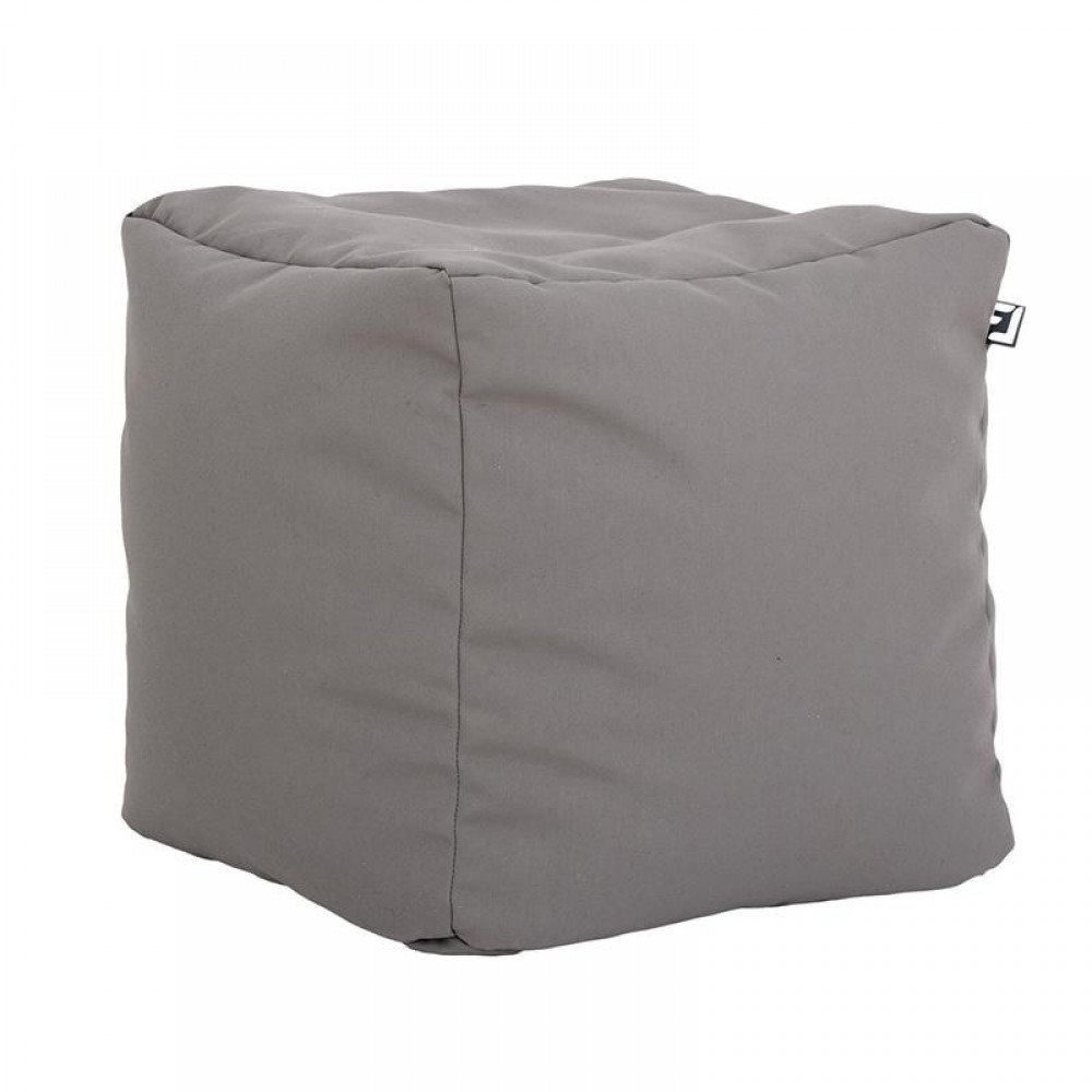 ΤΕΤΡΑΓΩΝΟ ΠΟΥΦ-ΣΚΑΜΠΟ Fylliana Cube ΓΚΡΙ ΧΡΩΜΑ 40x40x40εκ