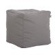 ΤΕΤΡΑΓΩΝΟ ΠΟΥΦ-ΣΚΑΜΠΟ Fylliana Cube ΓΚΡΙ ΧΡΩΜΑ 40x40x40εκ