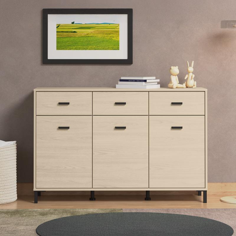 ΚΟΜΟΤΑ-ΜΠΟΥΦΕΣ ARBELA 3K3F3V LIGHT PORT OAK ΧΡΩΜΑ 138x40x90εκ
