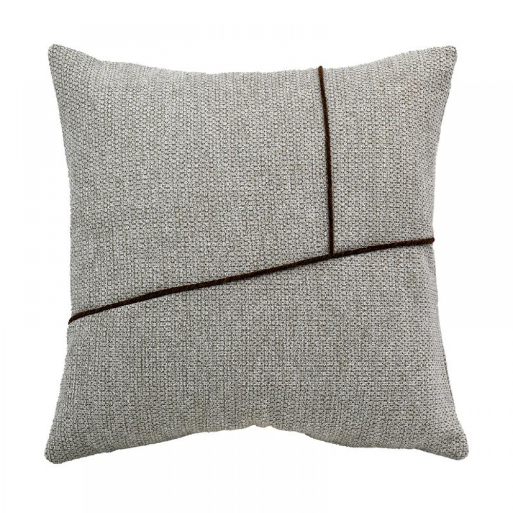 ΔΙΑΚΟΣΜΗΤΙΚΟ ΜΑΞΙΛΑΡΙ Fylliana Linear ΜΠΕΖ ΧΡΩΜΑ 43x43x10εκ