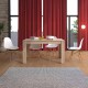 ΤΡΑΠΕΖΙ ΤΡΑΠΕΖΑΡΙΑΣ DOMUS 135 SONOMA OAK-ΛΕΥΚΟ 135x81x75εκ