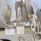 ΕΠΙΤΡΑΠΕΖΙΑ ΔΙΑΚΟΣΜΗΤΙΚΗ ΦΙΓΟΥΡΑ Fylliana Bird ΝΙΚΕΛ ΧΡΩΜΑ 11x8x27εκ