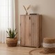 ΠΑΠΟΥΤΣΟΘΗΚΗ Fylliana Valenor NATURAL CANELLA OAK ΧΡΩΜΑ 69x34x120εκ
