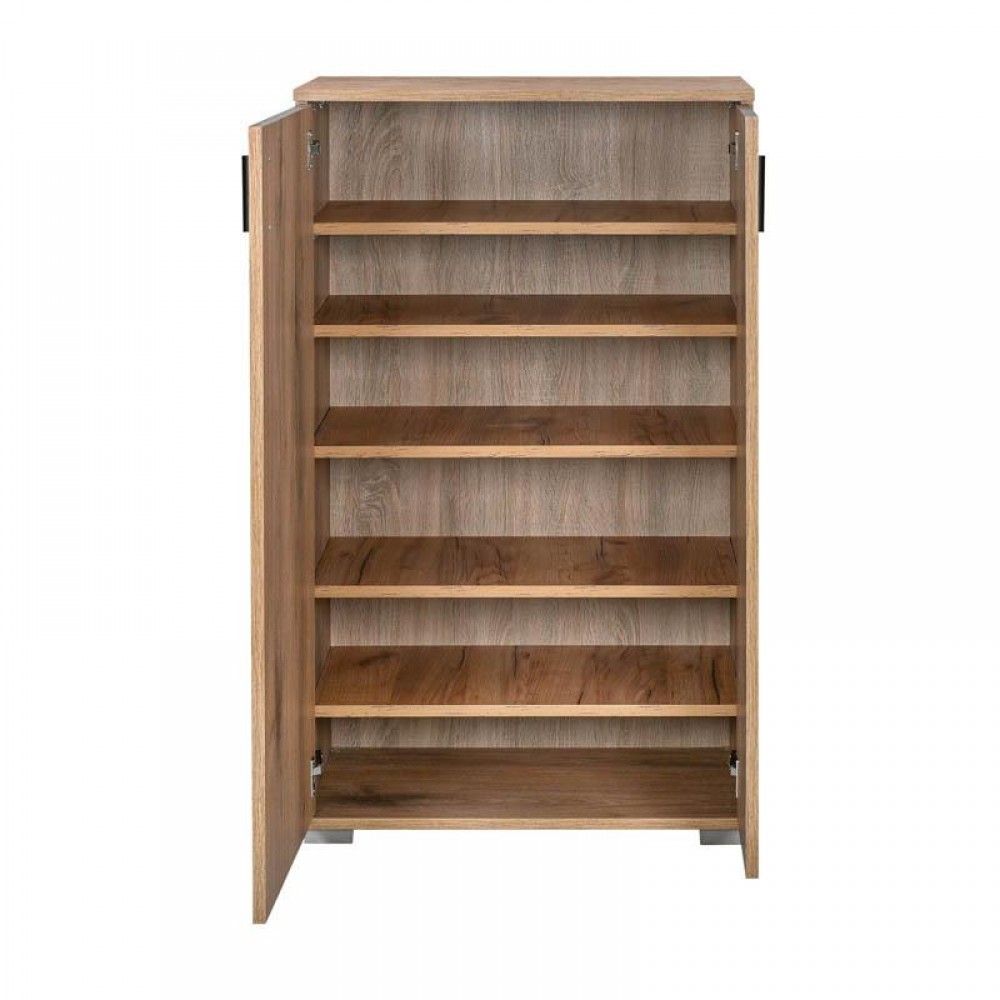 ΠΑΠΟΥΤΣΟΘΗΚΗ Fylliana Valenor NATURAL CANELLA OAK ΧΡΩΜΑ 69x34x120εκ