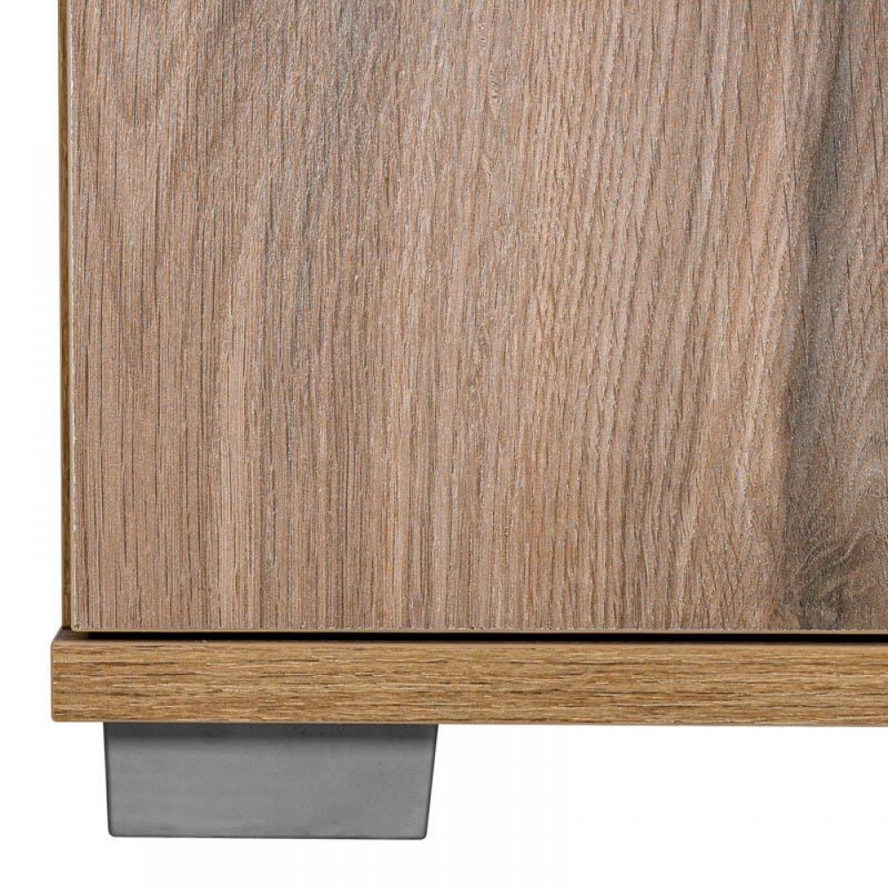 ΠΑΠΟΥΤΣΟΘΗΚΗ Fylliana Valenor NATURAL CANELLA OAK ΧΡΩΜΑ 69x34x120εκ