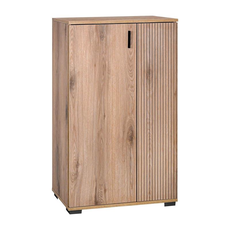ΠΑΠΟΥΤΣΟΘΗΚΗ Fylliana Valenor NATURAL CANELLA OAK ΧΡΩΜΑ 69x34x120εκ