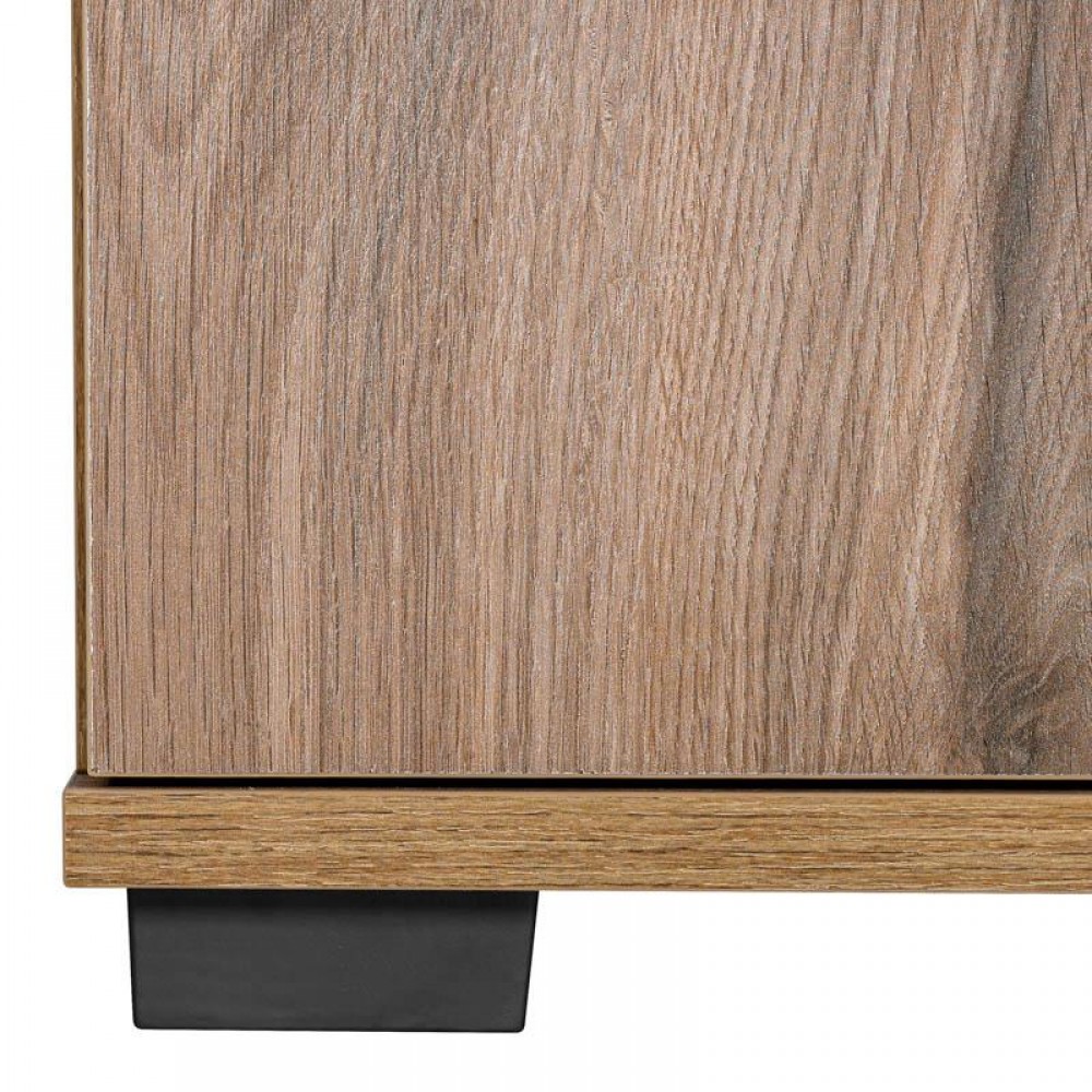 ΠΑΠΟΥΤΣΟΘΗΚΗ Fylliana Valenor NATURAL CANELLA OAK-ΛΑΔΙ ΧΡΩΜΑ 69x34x120εκ