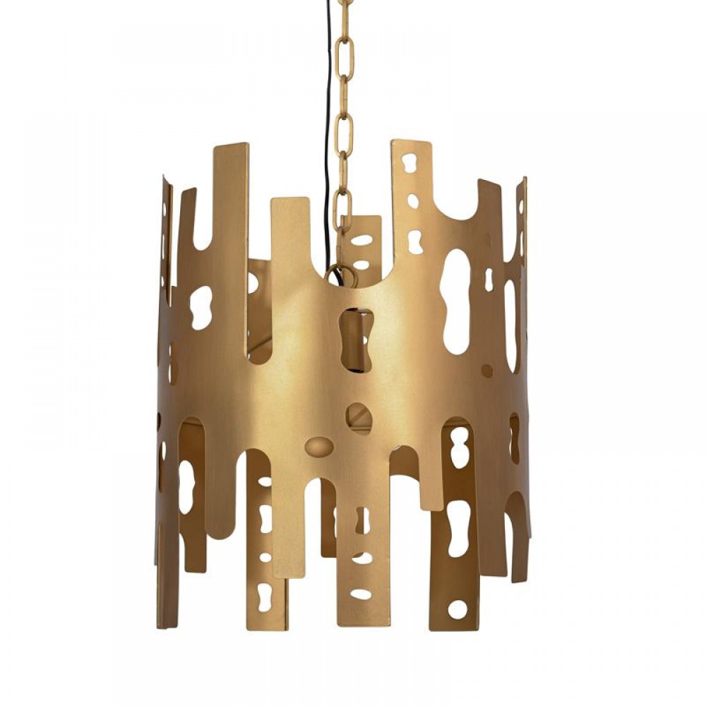 ΜΕΤΑΛΛΙΚΟ ΦΩΤΙΣΤΙΚΟ ΟΡΟΦΗΣ Fylliana FL630156 ΧΡΥΣΟ ΧΡΩΜΑ 38x50εκ