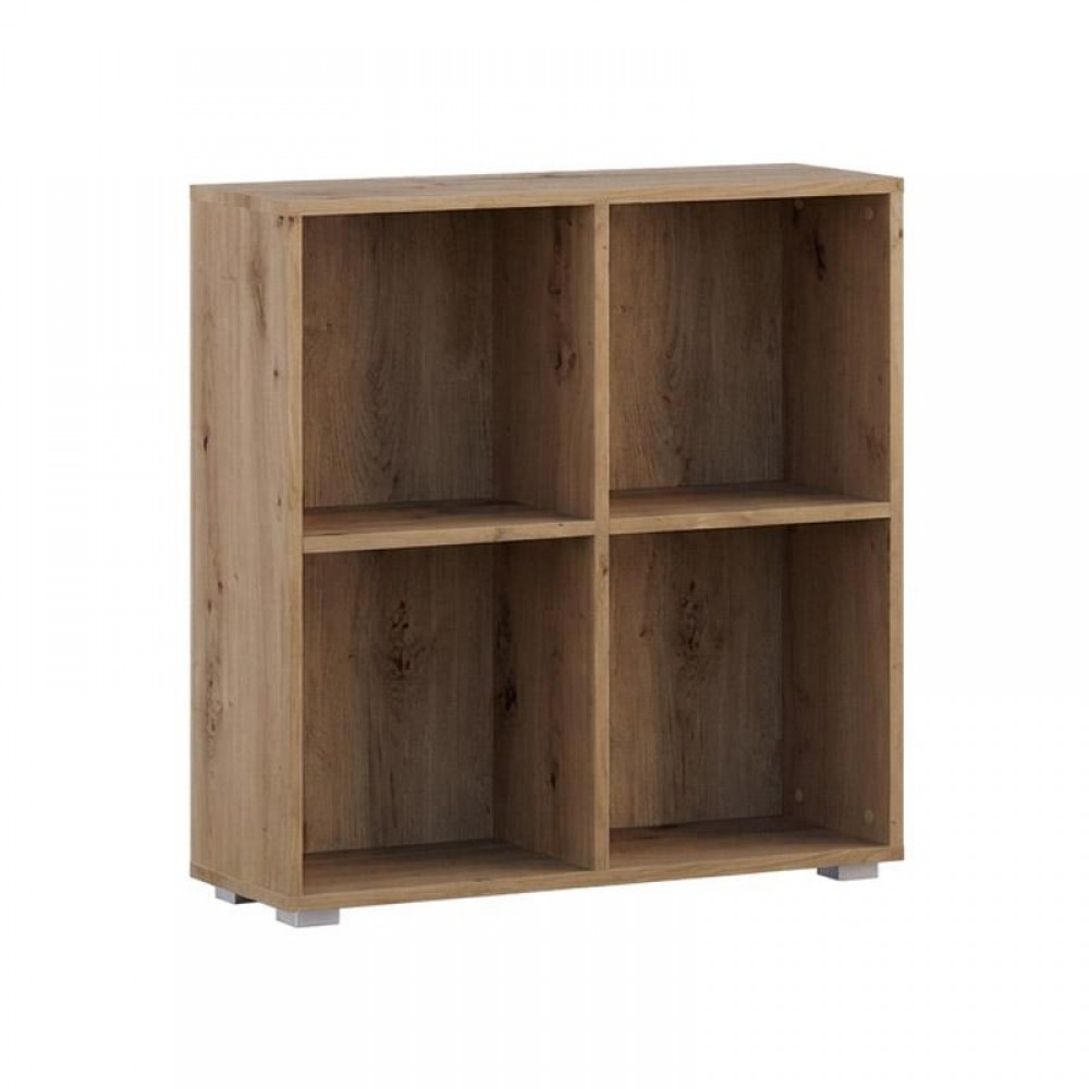 ΒΙΒΛΙΟΘΗΚΗ-ΡΑΦΙΕΡΑ Fylliana Smart 4P ARTISAN ΧΡΩΜΑ 74x25x76εκ