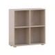 ΒΙΒΛΙΟΘΗΚΗ-ΡΑΦΙΕΡΑ Fylliana Smart 4P CASHMERE ΧΡΩΜΑ 74x25x76εκ