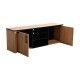 ΕΠΙΠΛΟ ΤΗΛΕΟΡΑΣΗΣ LAZIO 170 ARTISAΝ OAK-ΜΑΥΡΟ 168x40x58εκ