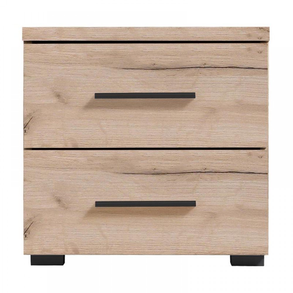 ΚΟΜΟΔΙΝΟ DADO NO2F GREY OAK 44,5x33,5x43εκ