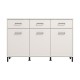 ΚΟΜΟΤΑ-ΜΠΟΥΦΕΣ VIENNE 3K3F CASHMERE ΧΡΩΜΑ 138x40x90εκ