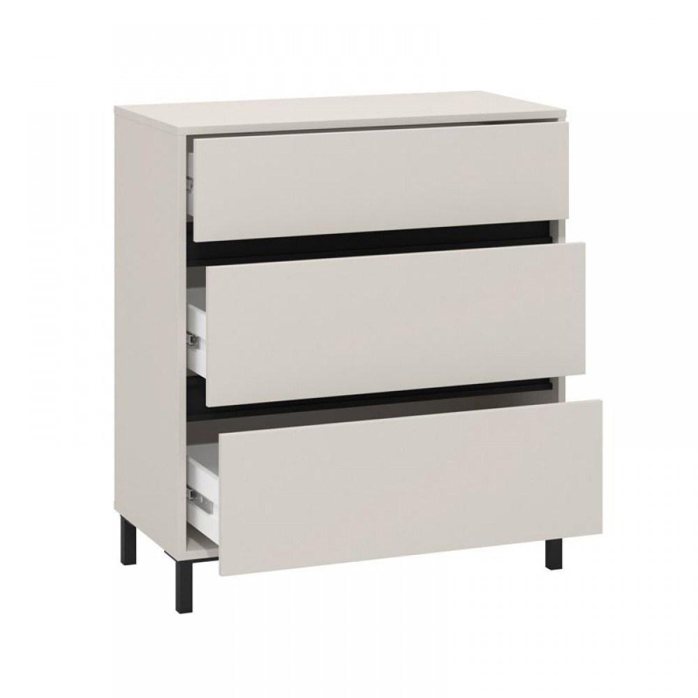 ΚΟΜΟΤΑ-ΣΥΡΤΑΡΙΕΡΑ MARRON 80 3F CASHMERE/ΜΑΥΡΟ ΜΑΤΤ ΧΡΩΜΑ 80x40x90εκ
