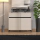 ΚΟΜΟΤΑ-ΜΠΟΥΦΕΣ MARRON 106 2K2F2V CASHMERE/ΜΑΥΡΟ ΜΑΤΤ ΧΡΩΜΑ 106x40x90εκ