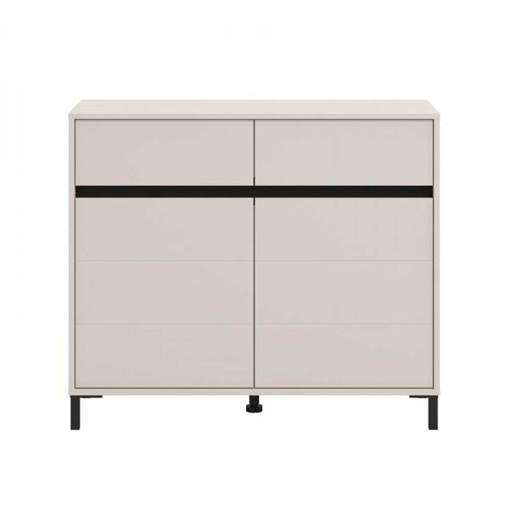 ΚΟΜΟΤΑ-ΜΠΟΥΦΕΣ MARRON 106 2K2F2V CASHMERE/ΜΑΥΡΟ ΜΑΤΤ ΧΡΩΜΑ 106x40x90εκ