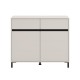 ΚΟΜΟΤΑ-ΜΠΟΥΦΕΣ MARRON 106 2K2F2V CASHMERE/ΜΑΥΡΟ ΜΑΤΤ ΧΡΩΜΑ 106x40x90εκ