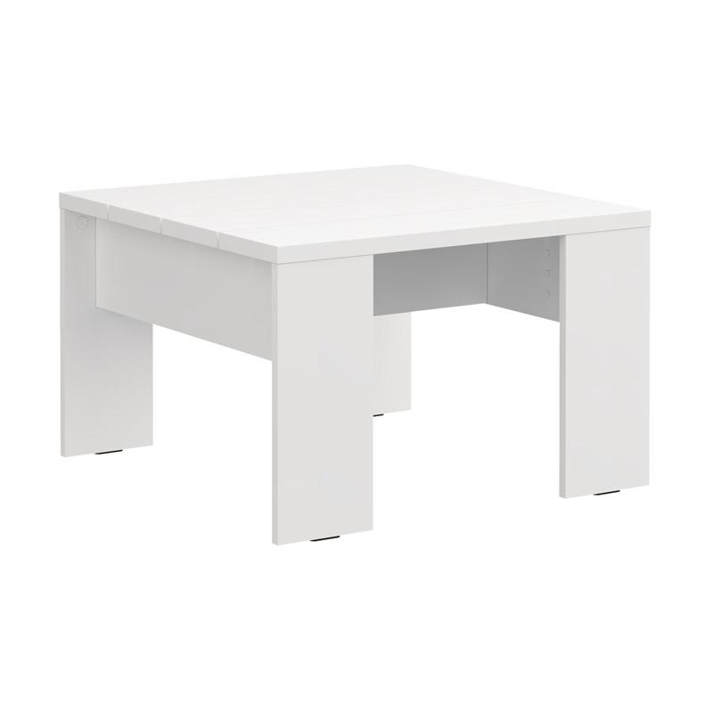 ΤΡΑΠΕΖΑΚΙ ΣΑΛΟΝΙΟΥ MONTESE 67 ΛΕΥΚΟ 67x67x43εκ