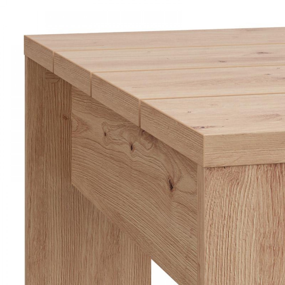 ΤΡΑΠΕΖΑΚΙ ΣΑΛΟΝΙΟΥ MONTESE 67 ARTISAN OAK 67x67x43εκ