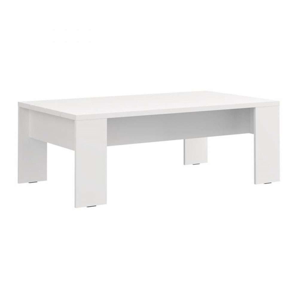 ΤΡΑΠΕΖΑΚΙ ΣΑΛΟΝΙΟΥ MONTESE 120 ΛΕΥΚΟ 120x67x43εκ