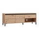 ΕΠΙΠΛΟ ΤΗΛΕΟΡΑΣΗΣ MARRON TV 150 3K1F2V ARTISAN-ΜΑΥΡΟ ΜΑΤ 151x40x52εκ
