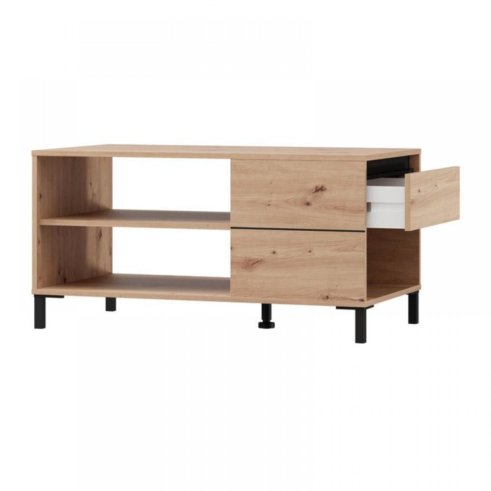 ΤΡΑΠΕΖΑΚΙ ΣΑΛΟΝΙΟΥ MARRON ARTISAN-ΜΑΥΡΟ ΜΑΤ 102x55x52εκ