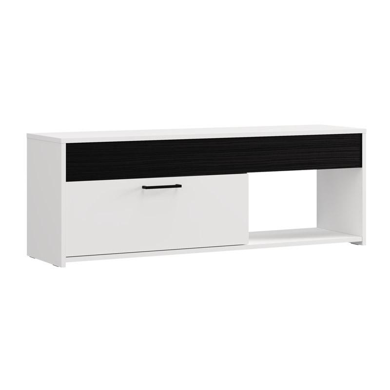 ΕΠΙΠΛΟ ΤΗΛΕΟΡΑΣΗΣ GROSSETO TV 122 ΛΕΥΚΟ-ΜΑΥΡΟ OAK 122x33x44εκ