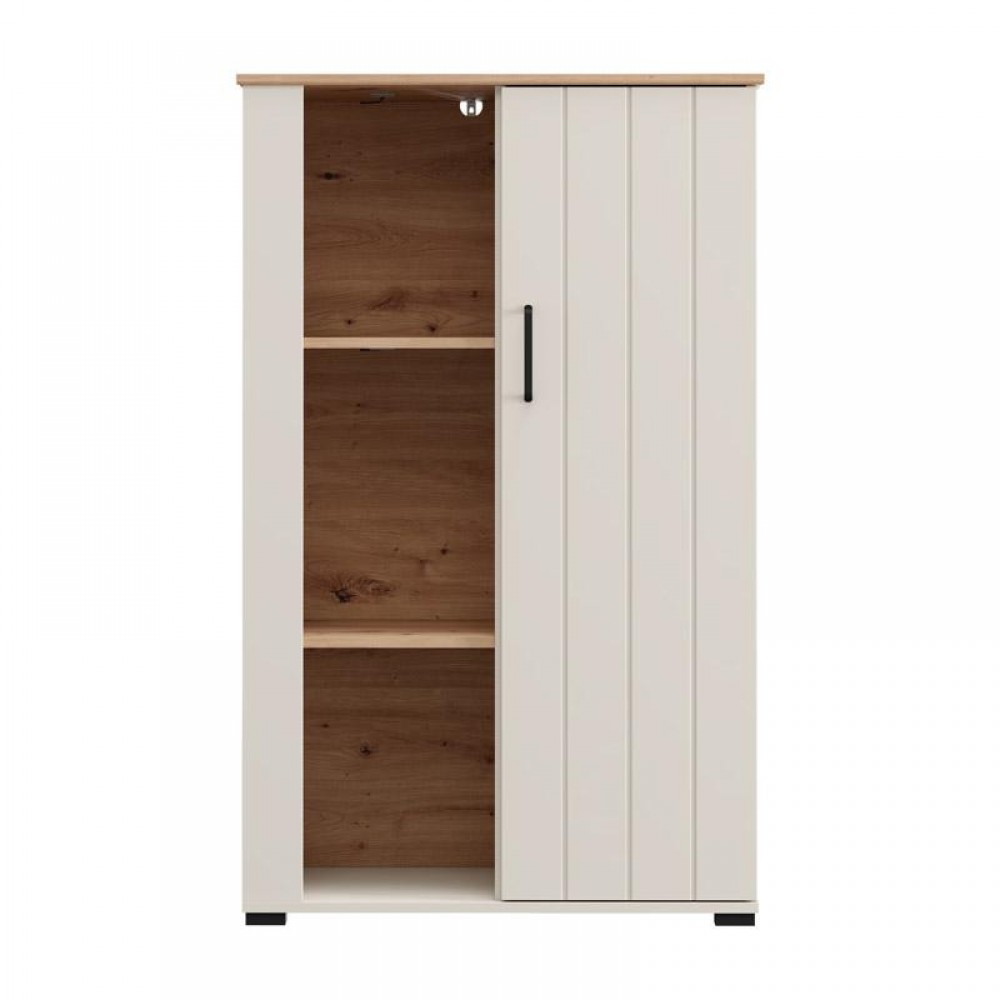 ΒΙΤΡΙΝΑ LAMBETH 2K1V 127 CASHMERE-ARTISAN OAK 80x36x127εκ