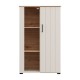 ΒΙΤΡΙΝΑ LAMBETH 2K1V 127 CASHMERE-ARTISAN OAK 80x36x127εκ