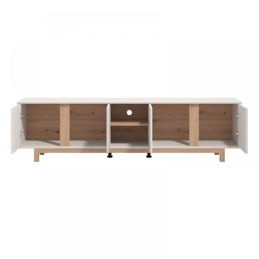 ΕΠΙΠΛΟ ΤΗΛΕΟΡΑΣΗΣ PONTEDERA TV 202 5K4V CASHMERE-ARTISAN OAK 202x40x54εκ