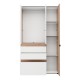 ΝΤΟΥΛΑΠΑ ARDERIN 3K3F1O h207 ARTISAN OAK-ΛΕΥΚΟ 117x52x208εκ