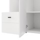 ΝΤΟΥΛΑΠΑ CAMPSIE 3K1F1O h207 ΛΕΥΚΟ ΧΡΩΜΑ 118x52x208εκ