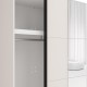 ΝΤΟΥΛΑΠΑ ΜΕ ΚΑΘΡΕΦΤΗ SALAMIS 200 OG h205 CASHMERE ΧΡΩΜΑ 195x61x205εκ