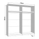 ΝΤΟΥΛΑΠΑ ΜΕ ΚΑΘΡΕΦΤΗ SALAMIS 200 OG h205 CASHMERE ΧΡΩΜΑ 195x61x205εκ