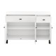 ΚΟΜΟΤΑ-ΜΠΟΥΦΕΣ ALMOND 115 3K2F3V ΛΕΥΚΟ ΧΡΩΜΑ 116x35x78εκ