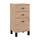 ΣΥΡΤΑΡΙΕΡΑ ALMOND 38 3F ARTISAN OAK ΧΡΩΜΑ 39x35x78εκ