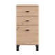 ΣΥΡΤΑΡΙΕΡΑ ALMOND 38 3F ARTISAN OAK ΧΡΩΜΑ 39x35x78εκ