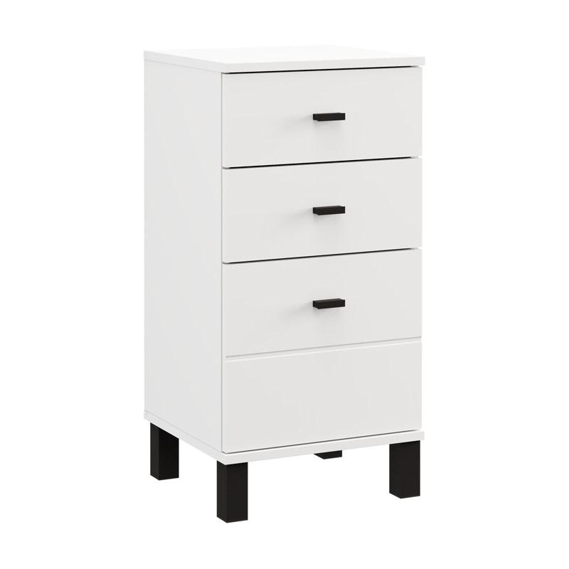 ΣΥΡΤΑΡΙΕΡΑ ALMOND 38 3F ΛΕΥΚΟ ΧΡΩΜΑ 39x35x78εκ