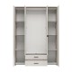 ΝΤΟΥΛΑΠΑ ΜΕ ΚΑΘΡΕΦΤΗ LAMBETH 4K2F2O h207 CASHMERE-ARTISAN OAK ΧΡΩΜΑ 158x54x208εκ