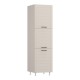 ΝΤΟΥΛΑΠΙ ΚΟΥΖΙΝΑΣ DRINA BD60 UR ΛΕΥΚΟ-SAND HIGH GLOSS ΧΡΩΜΑ 60x58x214εκ