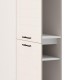 ΝΤΟΥΛΑΠΙ ΚΟΥΖΙΝΑΣ DRINA BD60 UR ΛΕΥΚΟ-SAND HIGH GLOSS ΧΡΩΜΑ 60x58x214εκ