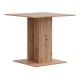 ΤΡΑΠΕΖΙ ΤΡΑΠΕΖΑΡΙΑΣ CAPUA ARTISAN OAK ΧΡΩΜΑ 80x80x76εκ