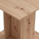 ΤΡΑΠΕΖΙ ΤΡΑΠΕΖΑΡΙΑΣ CAPUA ARTISAN OAK ΧΡΩΜΑ 80x80x76εκ