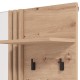 ΕΠΙΠΛΟ ΕΙΣΟΔΟΥ-ΧΩΛ ΕΠΙΤΟΙΧΙΟ LAVAL OG CIV ARTISAN OAK-ΜΑΥΡΟ ΧΡΩΜΑ 76x21x102εκ