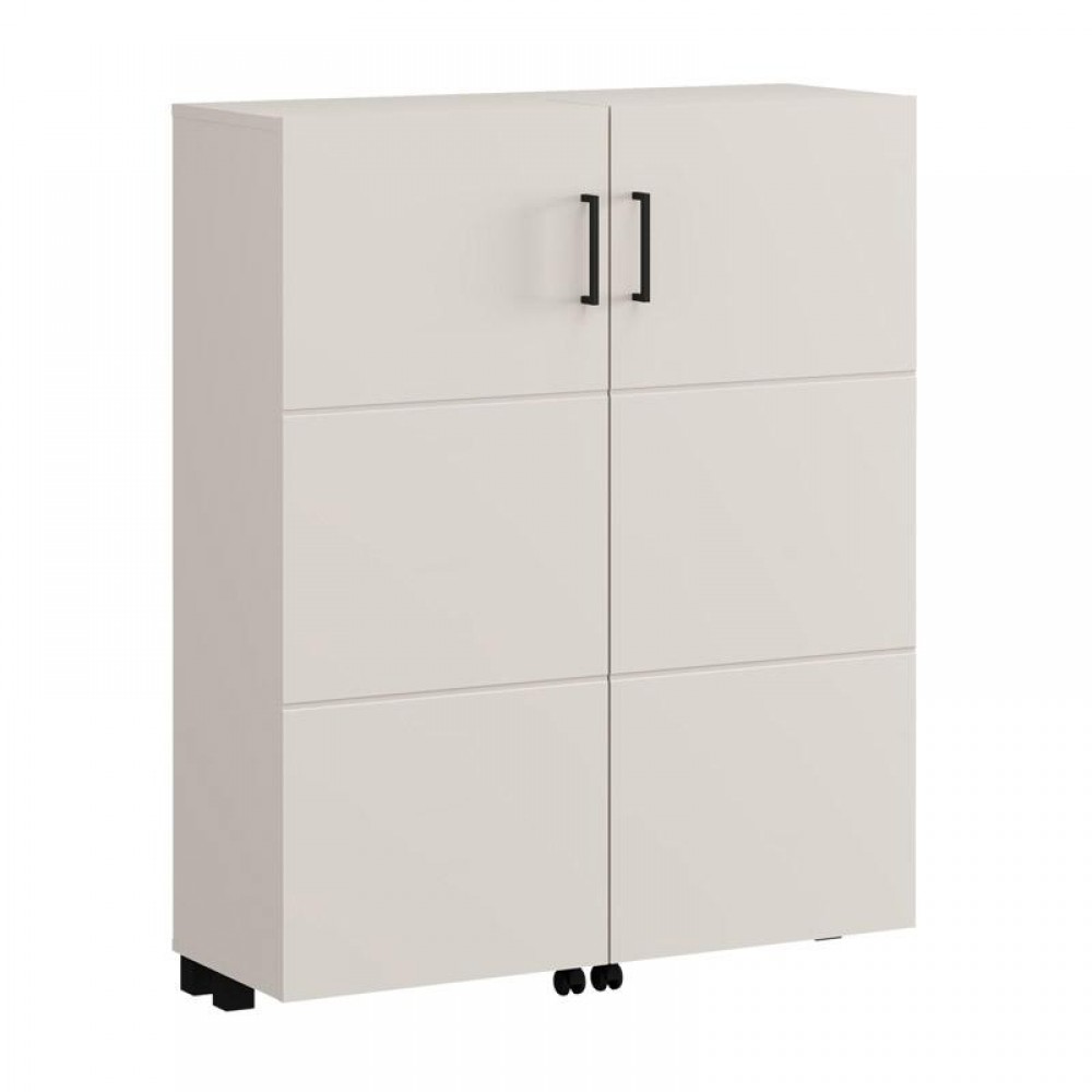 ΠΑΠΟΥΤΣΟΘΗΚΗ ISLAY 91 2K h113 CASHMERE ΧΡΩΜΑ 92x33x113εκ