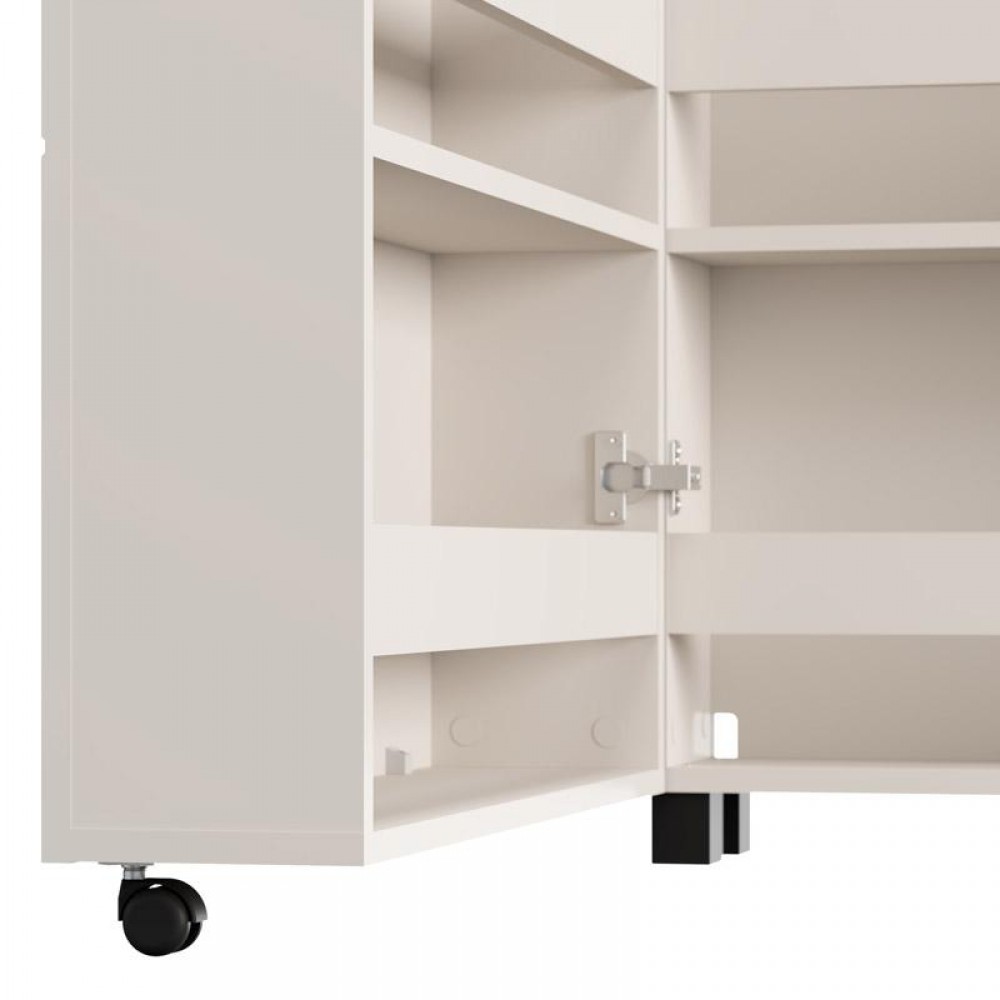 ΠΑΠΟΥΤΣΟΘΗΚΗ ISLAY 68 1K h113 CASHMERE ΧΡΩΜΑ 68x33x113εκ