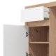 ΓΡΑΦΕΙΟ DIOFANT 1F1V LP ARTISAN-ΛΕΥΚΟ ΧΡΩΜΑ 98x45x74εκ