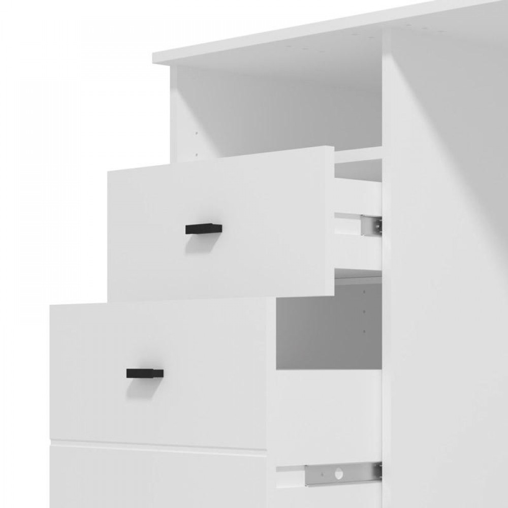 ΓΡΑΦΕΙΟ HIPATIA 2F ΛΕΥΚΟ ΧΡΩΜΑ 127x51x77εκ